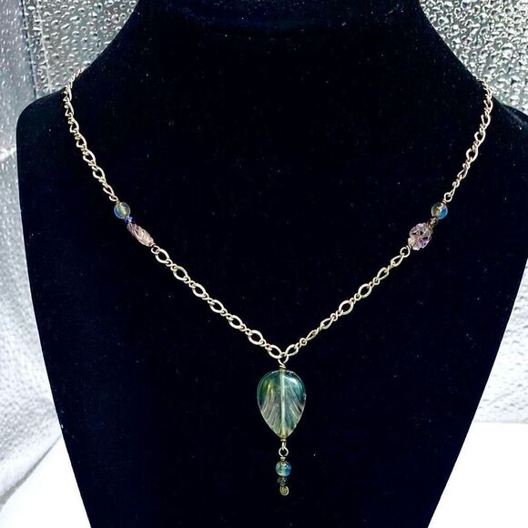 ALR Sterling 925 Silver & Crystal Necklace - Picture 3 of 10